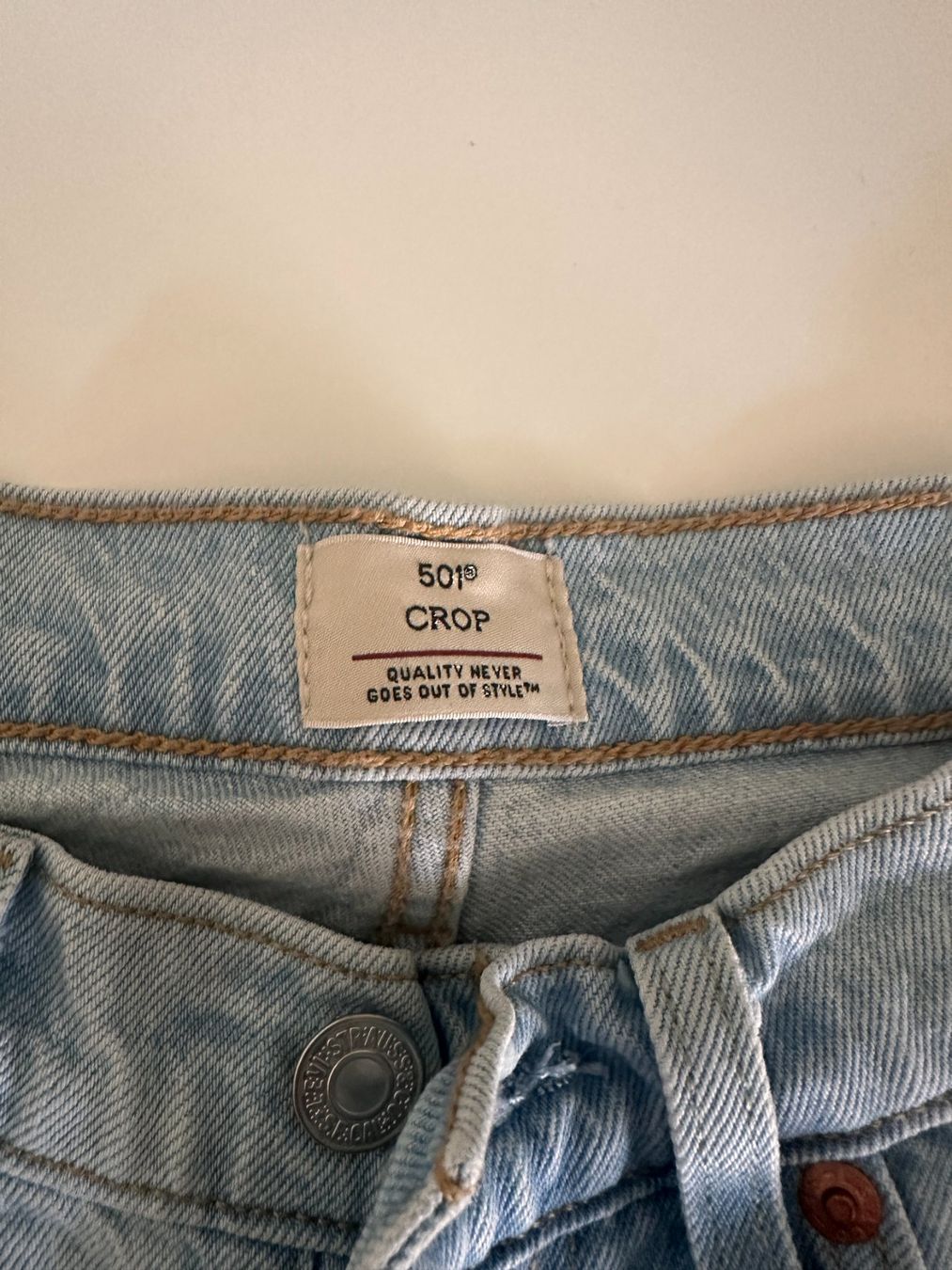 Levi's Jeans: Original Levis 501 Crop – Nuovo (secondo la descrizione) da Haldenstein venduto da Tilo3
