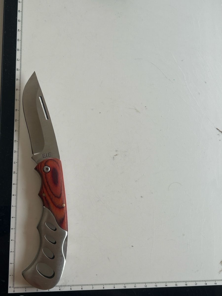 Coltelli tascabile: Klappmesser "EIE" Rostfrei mit Holzgriff (S25) – Usato da Neuenhof venduto da bro_9zsg 5