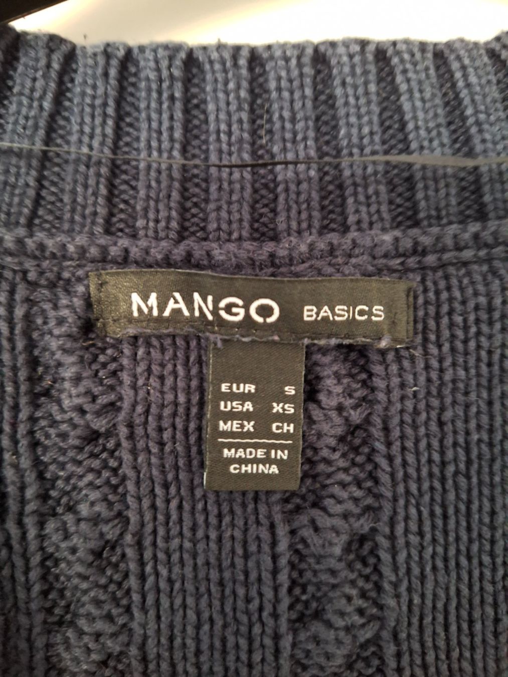 Mango Giacche: Strickjacke marine Gr.S von Mango – Usato da Aadorf venduto da Yvonne58 2