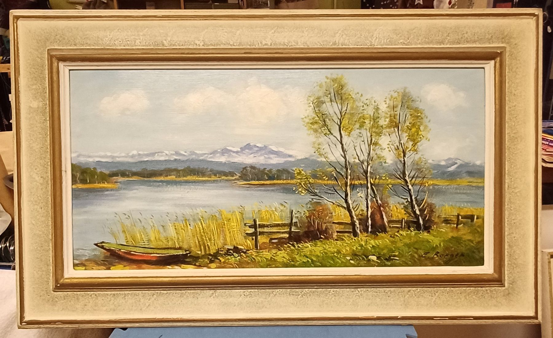 Dipinti: Landschafts - Gemälde E. Berger – Usato da Merenschwand venduto da Brockinell