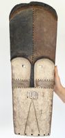 XXL seltene ausdrucksstarker alte Maske Gabun Höhe 65 cm
