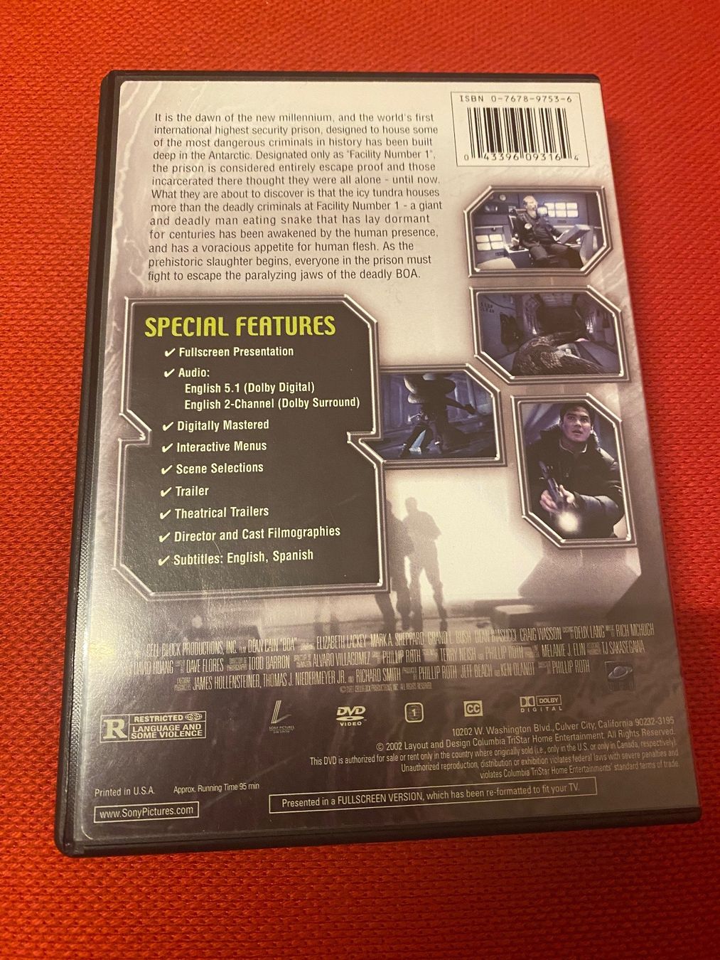 Tutti i DVDs: Boa – Usato da Einsiedeln venduto da Penguin_Holmes 1