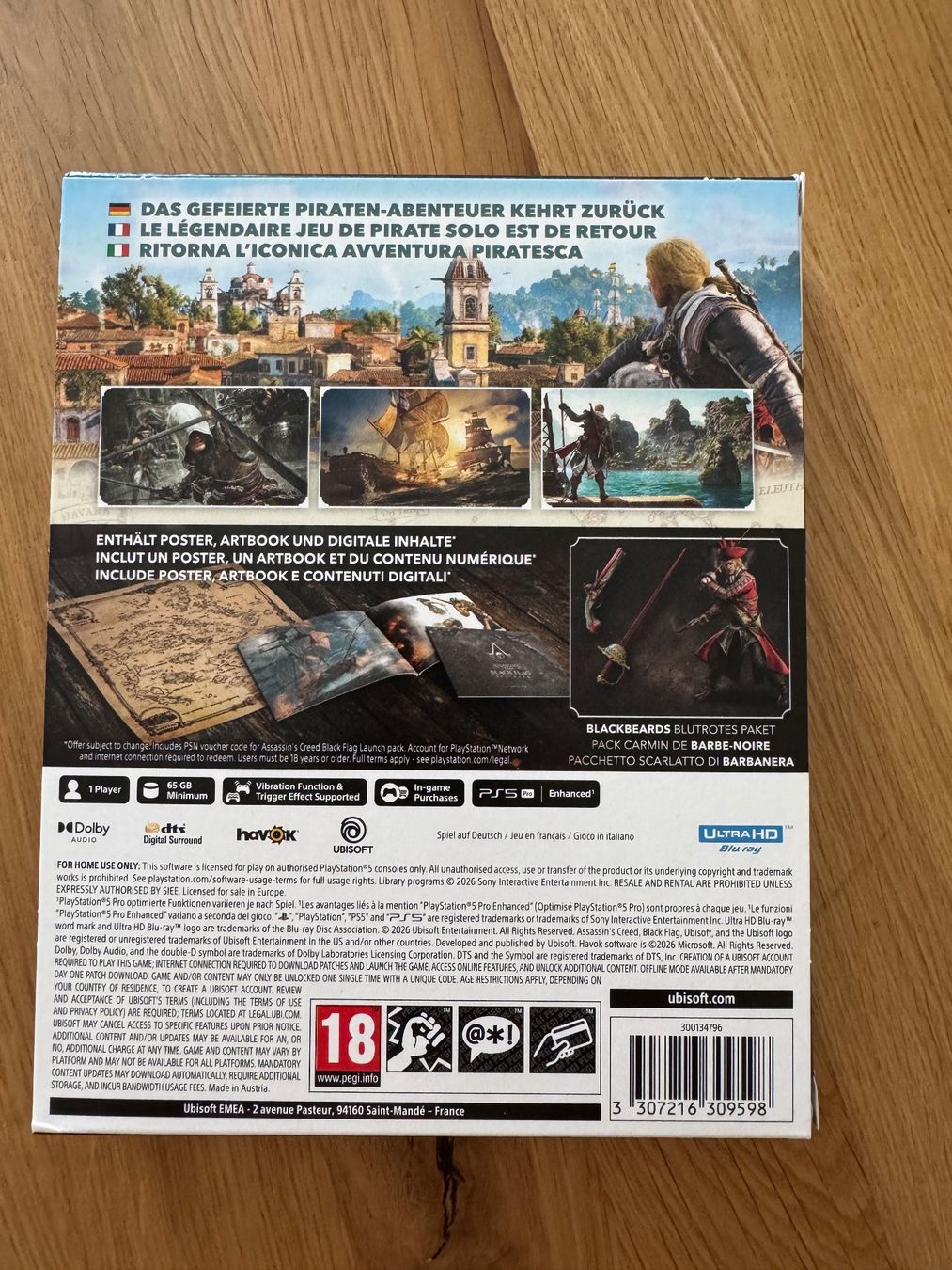 Giochi: Assassins Creed Black Flag Resynced Launch Edition PS5 – Usato da Flamatt venduto da Gamer1991 1