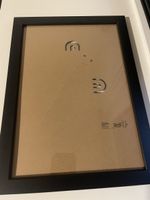 6x Schwarzer Fotorahmen von Ikea, Modell Fiskbo, Top Zustand