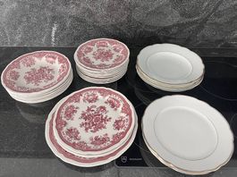 2 Vintage-Porzellanservices  Villeroy & B. & Bavaria M.