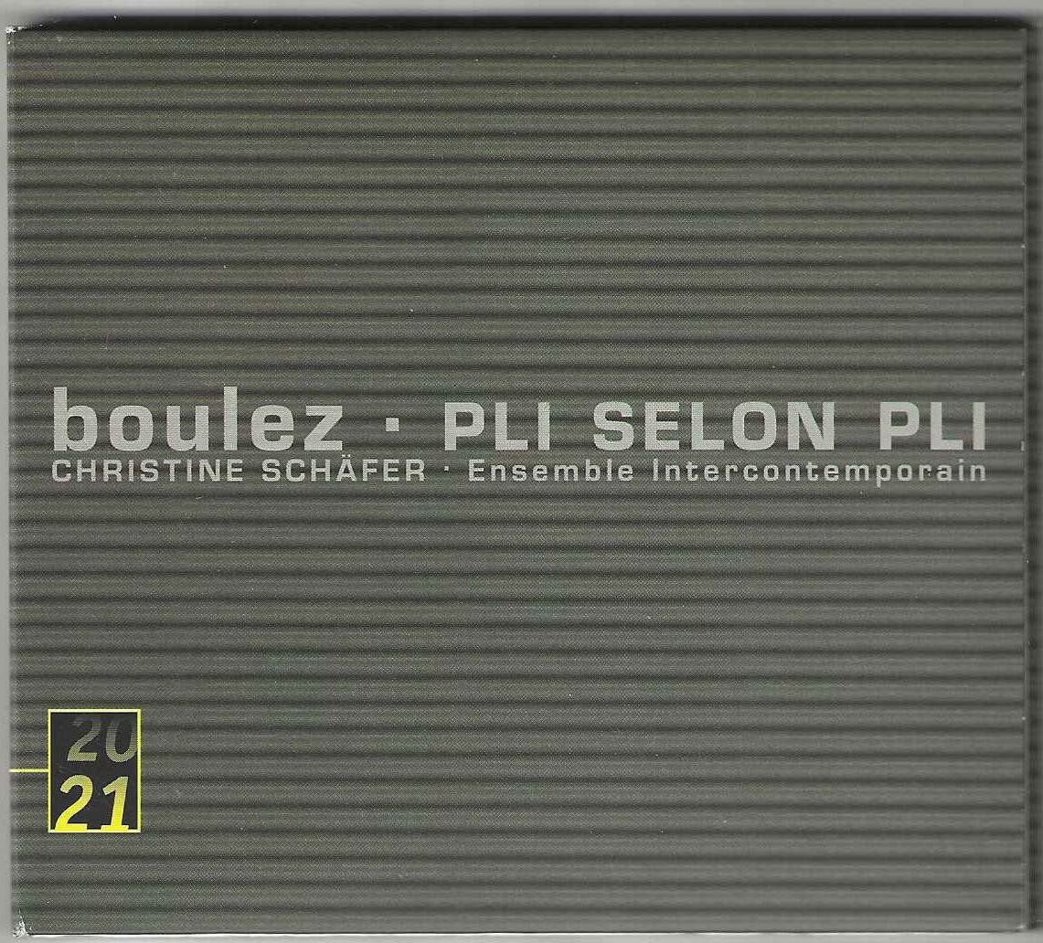 CD: Boulez - Christine Schäfer - Pli Selon Pli – Usato da Genève venduto da CDLPBookS