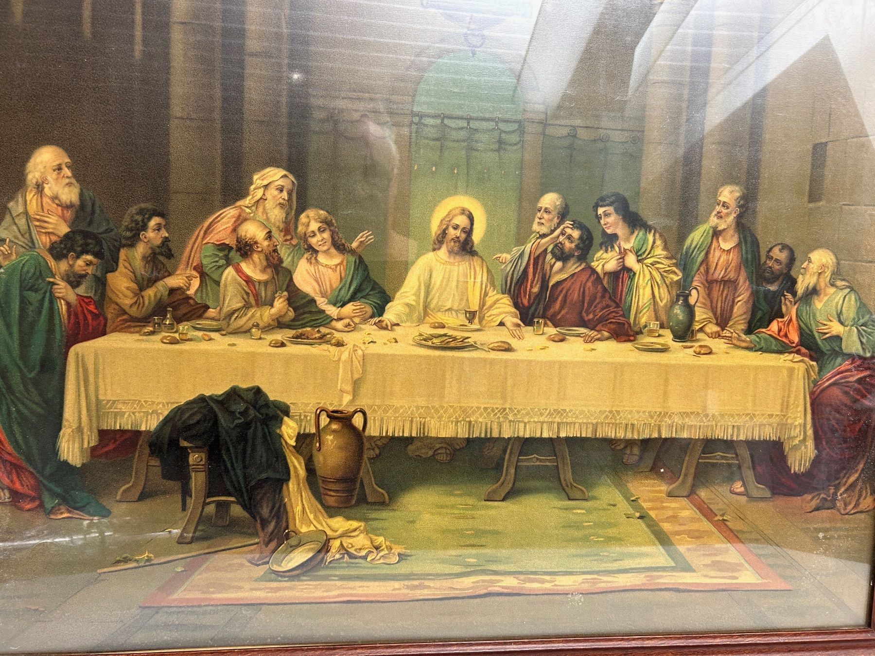 Poster & Bilder: Das letzte Abendmahl von Leonardo da Vinci – Gebraucht aus Rheineck von emma.gut 6