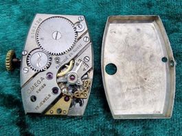 OMEGA cal.T17 Formuhrwerk defekt/Ersatzteile mit Werkhalter