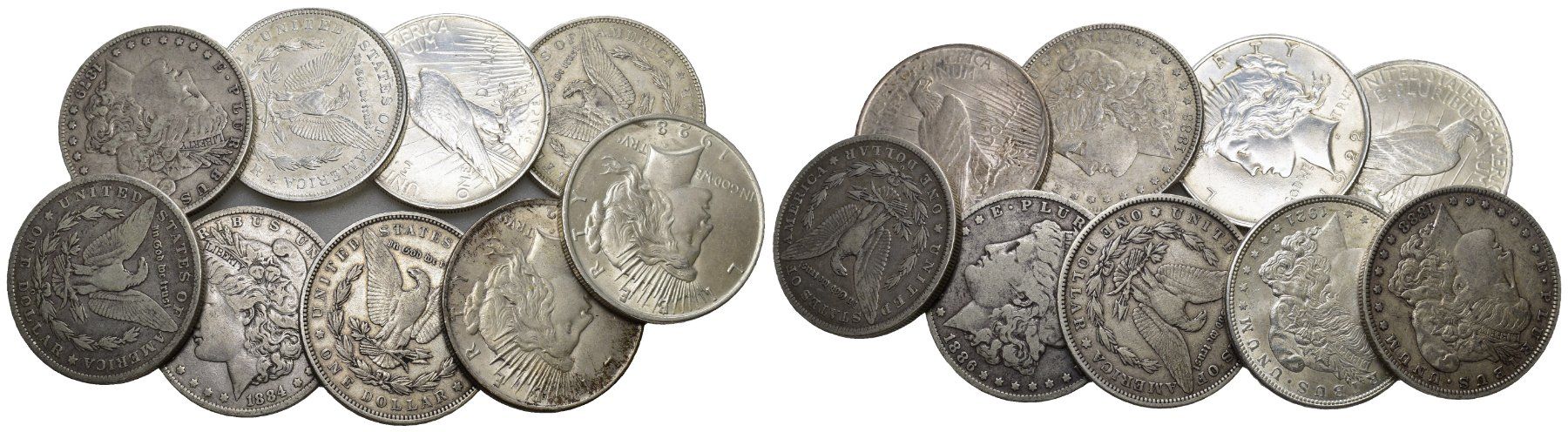 Tutti le monete: USA Dollar Lot – Usato da Bern venduto da numismatictops