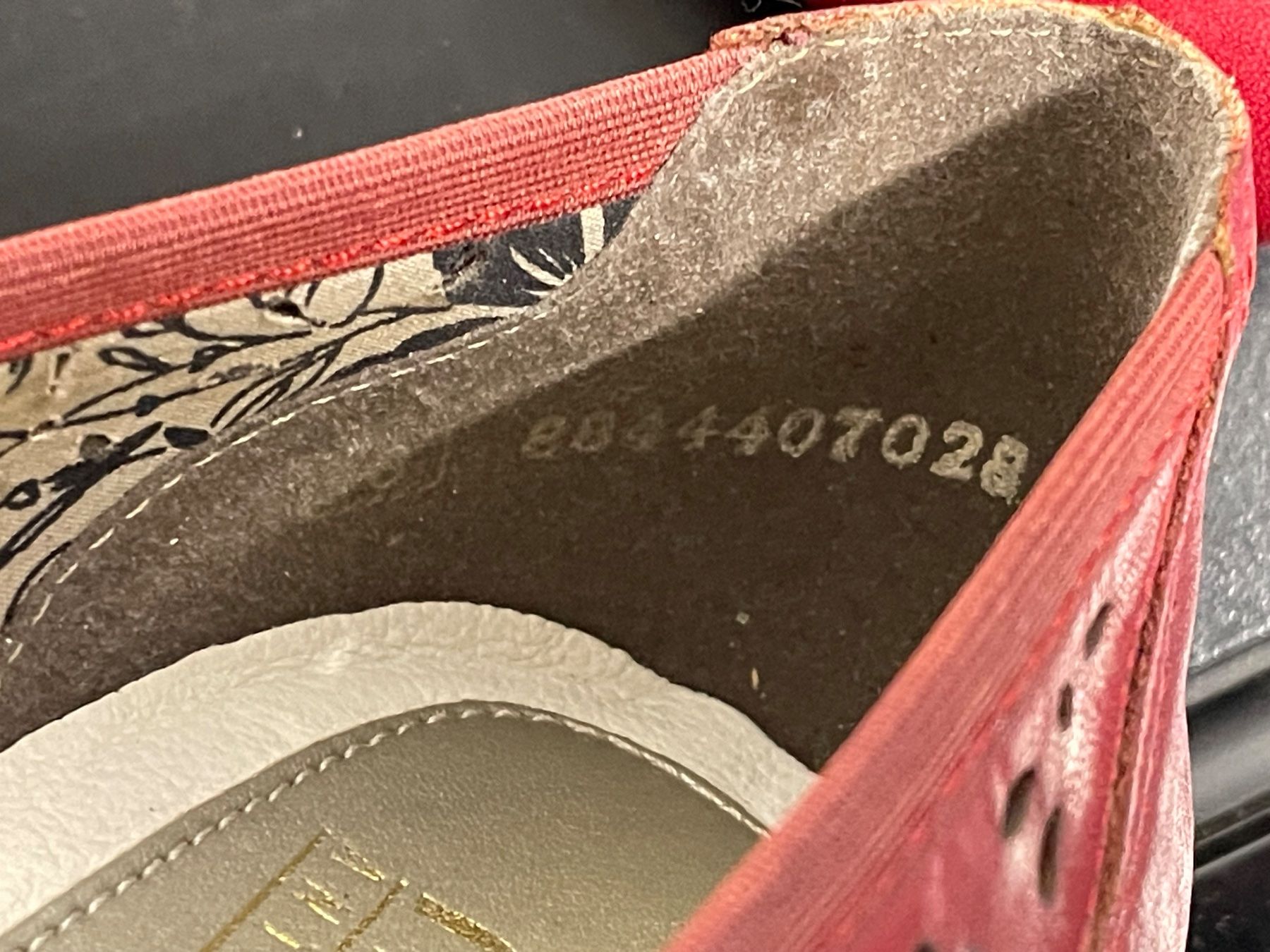 Rieker Scarpe da donna: Rieker Damen-Pumps Gr. 38 rot – Usato da Winterthur venduto da moschtli20 5