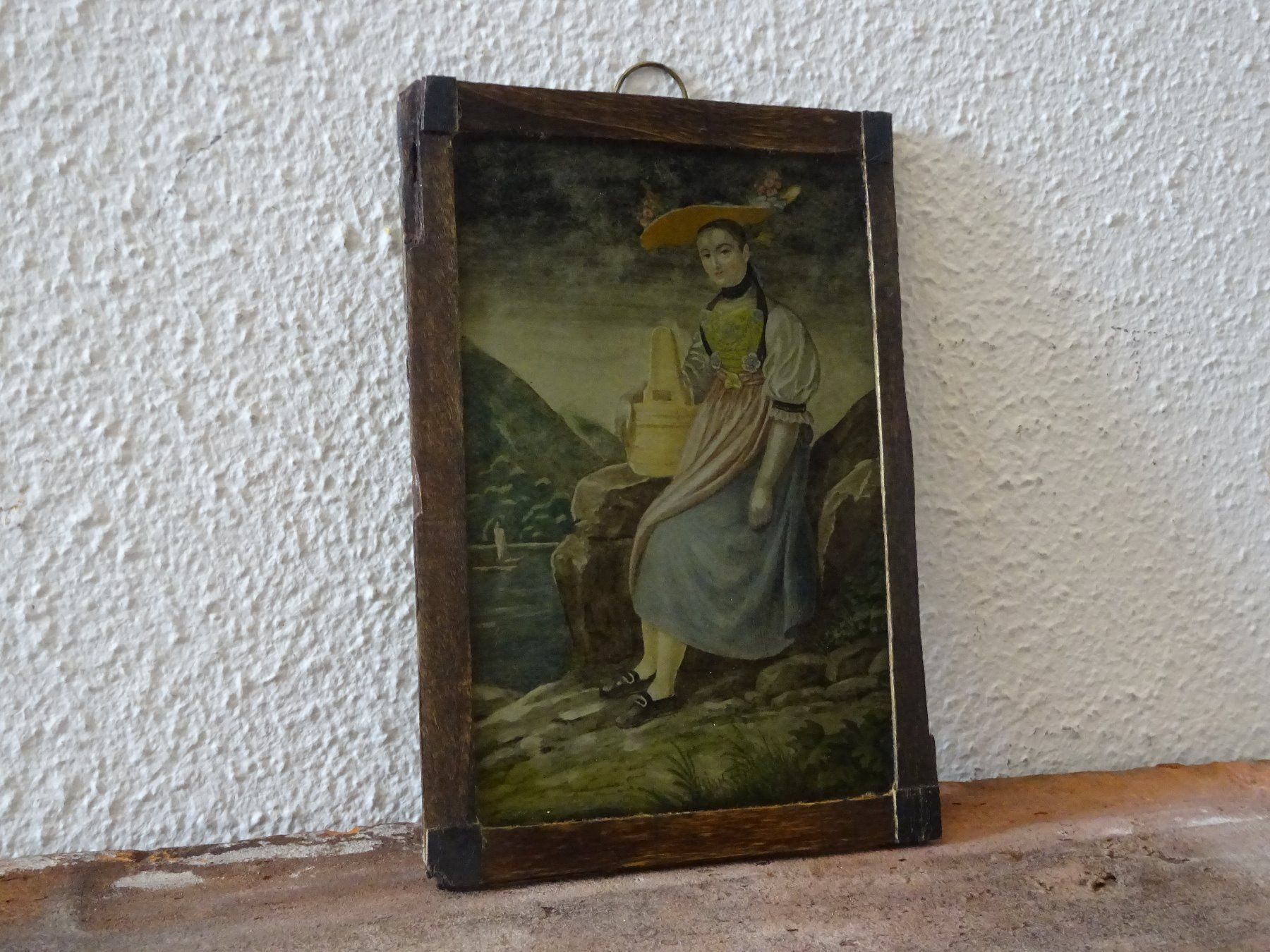 Gemälde: Urnerin am Urnersee / Uri – Gebraucht aus Esslingen von eintagammeer 1