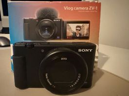 Kaum Gebraucht: SONY ZV-1 VLOG-KAMERA NEW Digitalkamera
