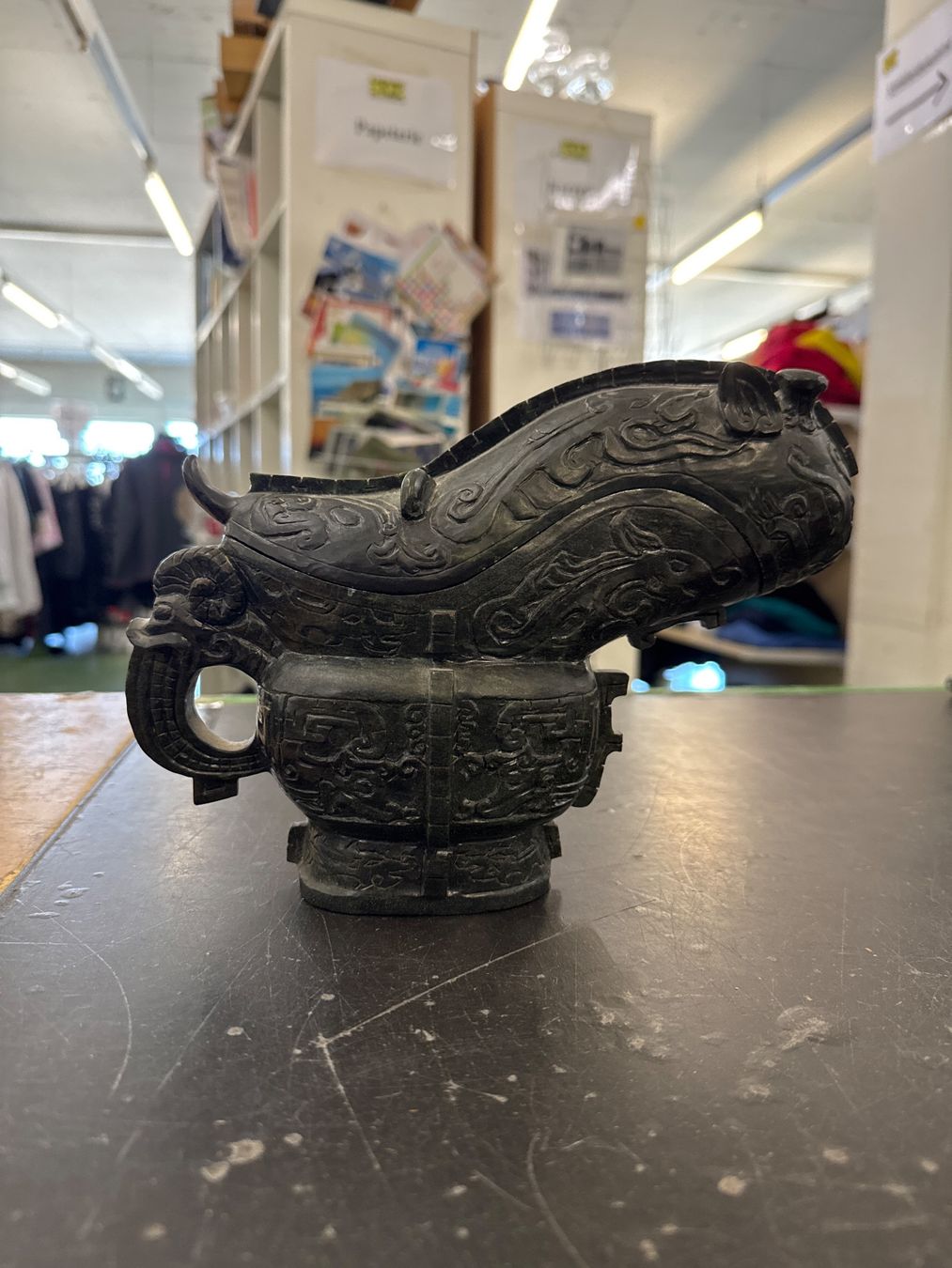 Tutte le decorazioni: Altes chinesisches Dragon Weingefäss – Usato da Pratteln venduto da Cartonsducoeur_bl 3