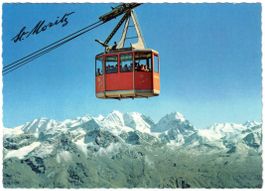 St. Moritz - Luftseilbahn Corviglia--Piz Nair