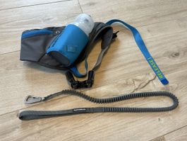 RUFFWEAR Trail Runner System grau Hüftgurt + Leine