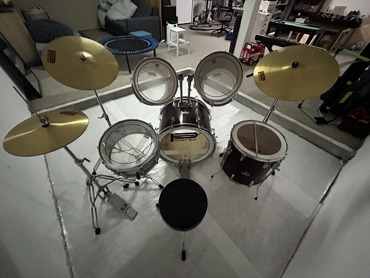 Strumenti musicali: Power Beat Schlagzeug Set gebraucht – Usato da Egliswil venduto da andrea89d 1