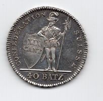 (2974) Waadt, 4 Franken, 1812, top stgl