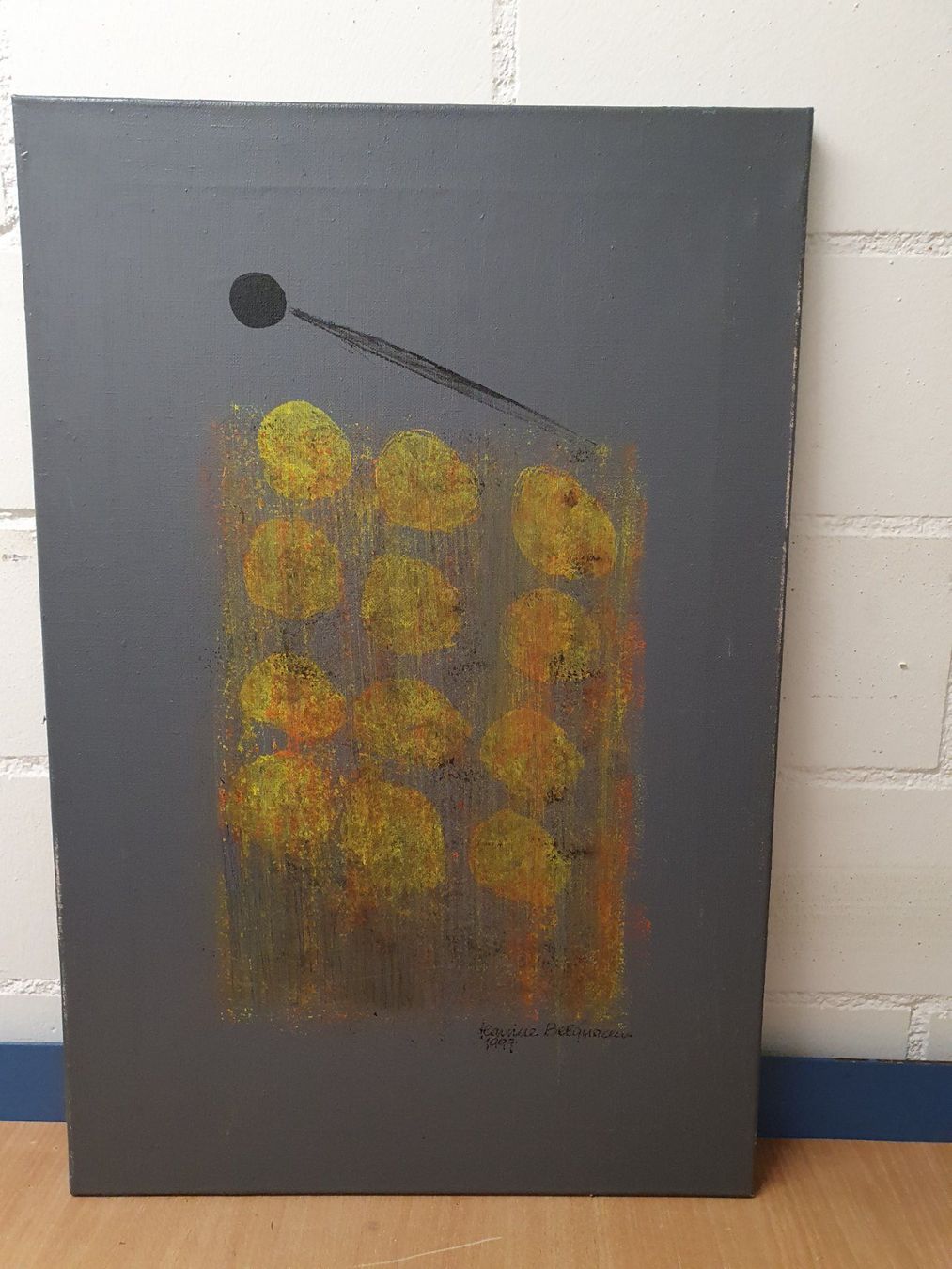 Dipinti: Bild Acryl auf Leinen – Usato da Thalwil venduto da meinverkauf