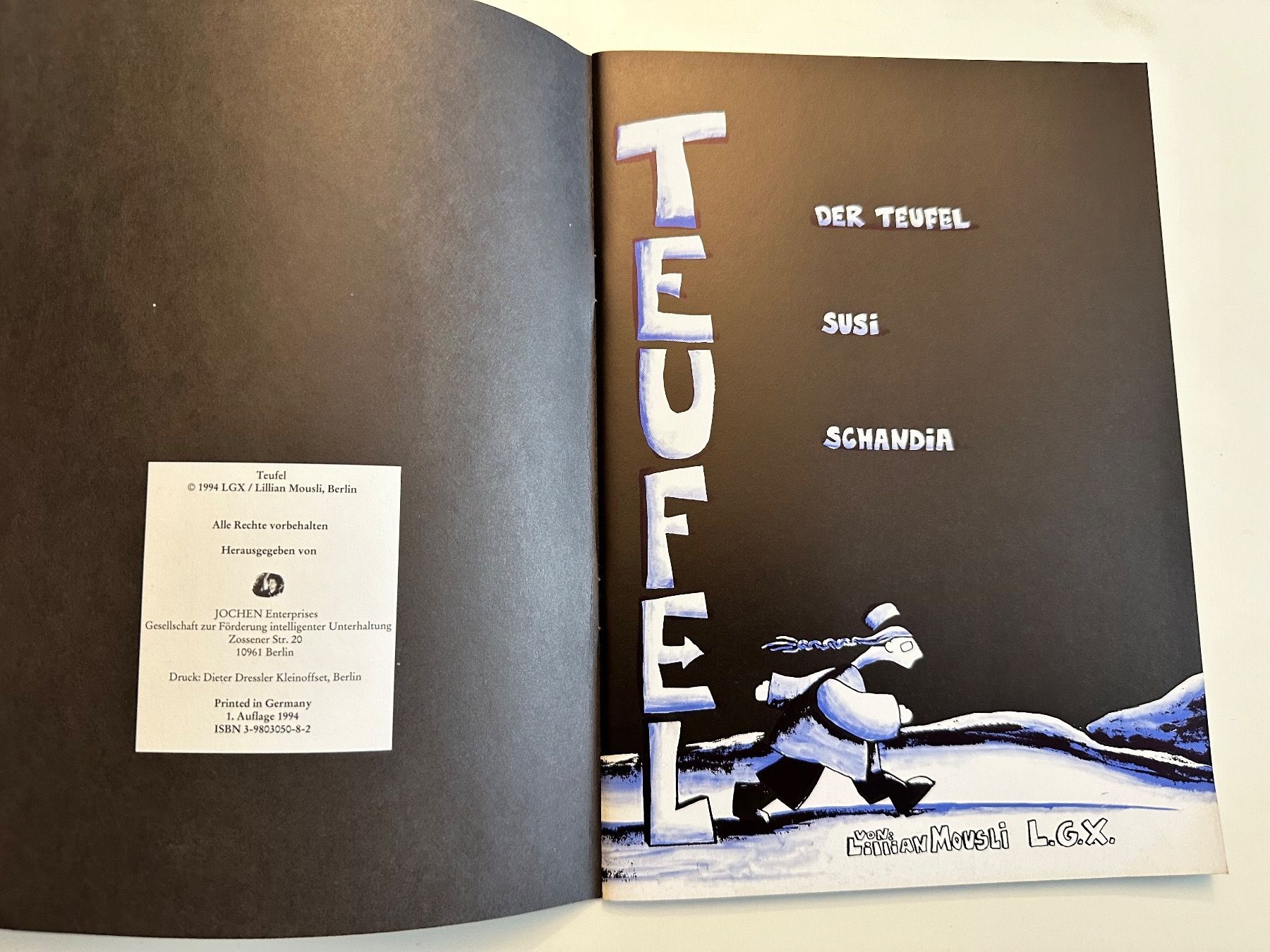 Fumetti: Teufel von Lillian Mousli - Jochen Enterprises – Usato da Münsingen venduto da Ganjam 3
