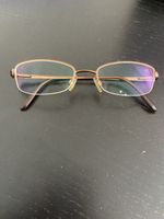 Elegante Goldrand Brille mit Dioptrie - auch Sonnenbrille
