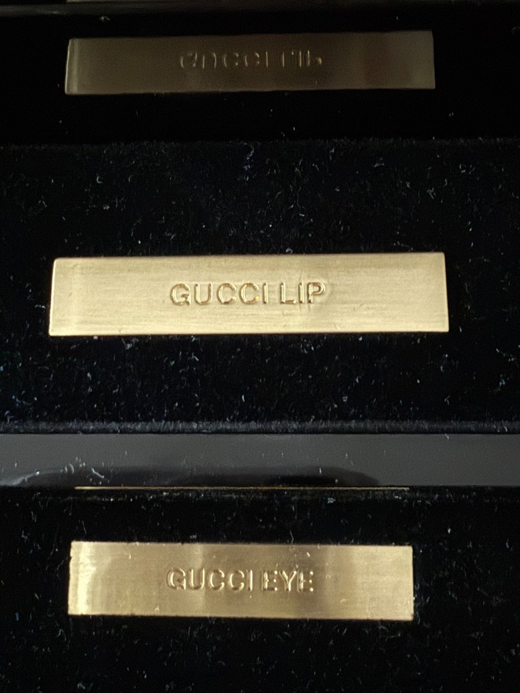 Tavoli da trucco: grosse Schatulle GUCCI  Stilvoll   RAR – Usato da Oberhasli venduto da Kantenspringer 2