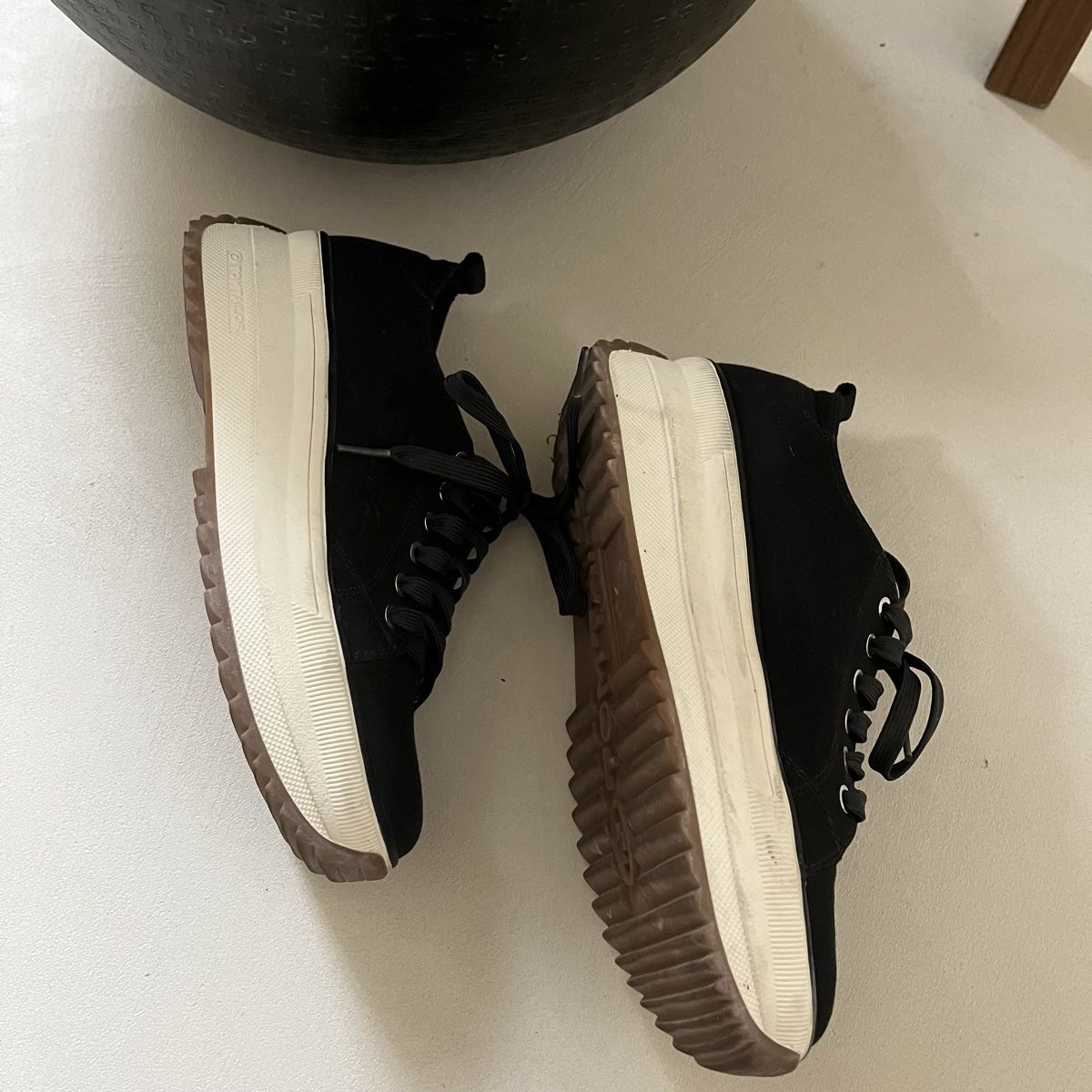 Scarpe da uomo: Cooler Turnschuh Stoff Tom Tailor 39 – Nuovo (secondo la descrizione) da Buochs venduto da charlie18 2
