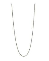 lange schwarze Ankerkette Edelstahl 1.4mm, 80cm lang