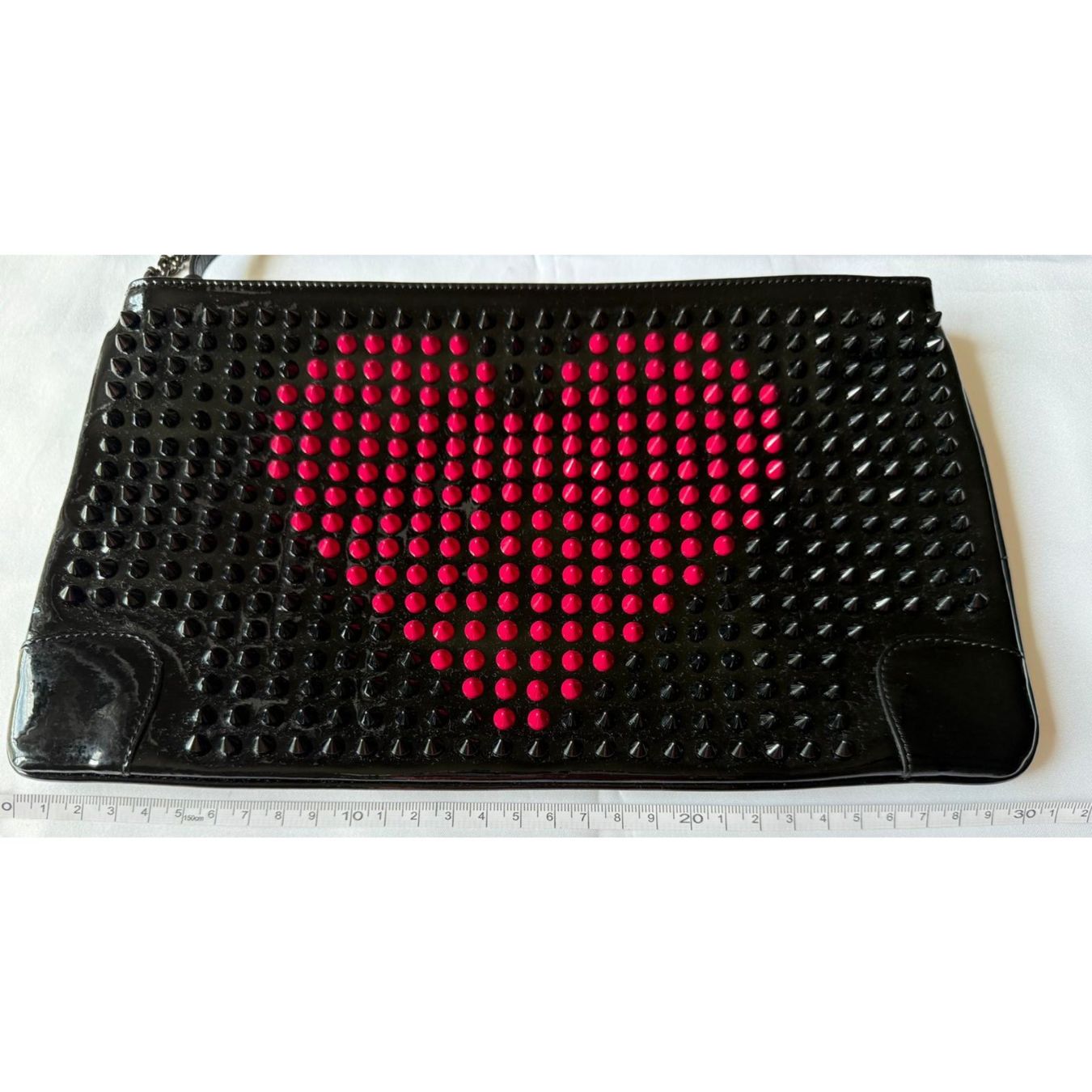 Christian Louboutin Borse: Louboutin, Loubiposh Valentine Clutch – Usato da Oberarth venduto da SSS. 8