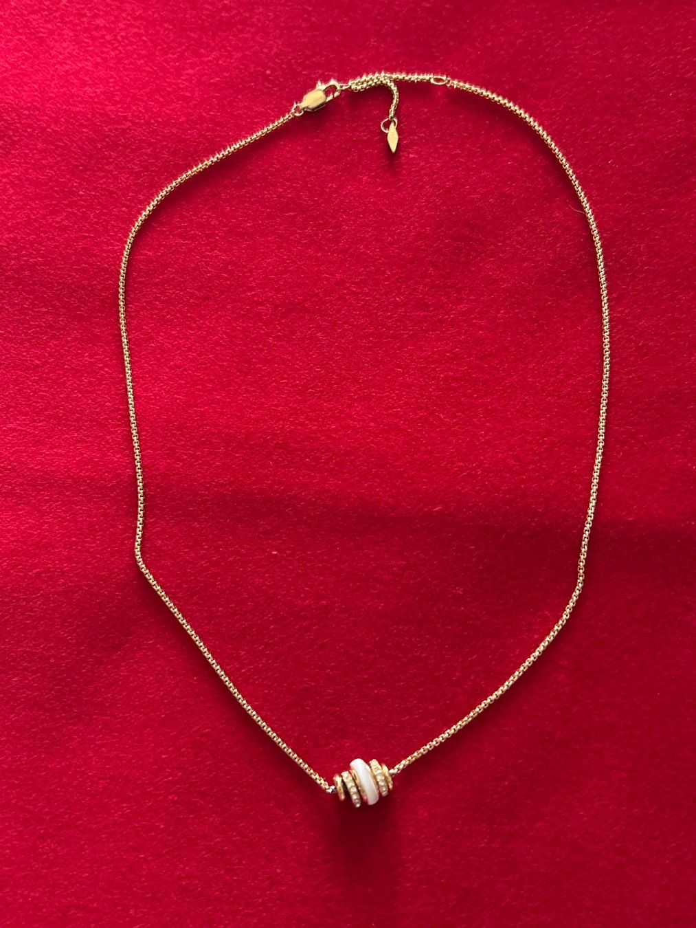 Colliers: Halskette mit Rondellen goldfarben Modeschmuck – D'occasion à Brunnen par Nala2929