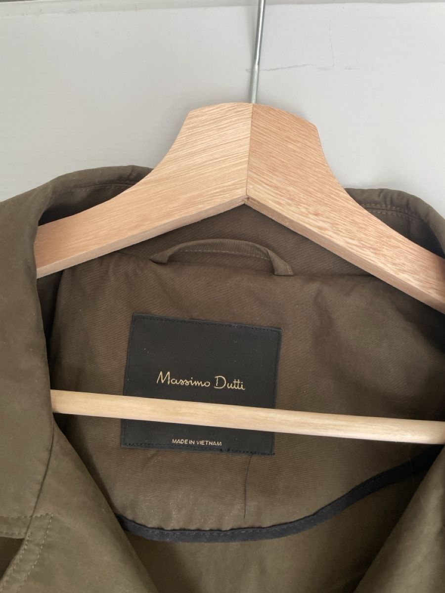 Massimo Dutti Giacche: Massimo Dutti Trench Coat olive – Nuovo (secondo la descrizione) da Zürich venduto da M500ZH 2