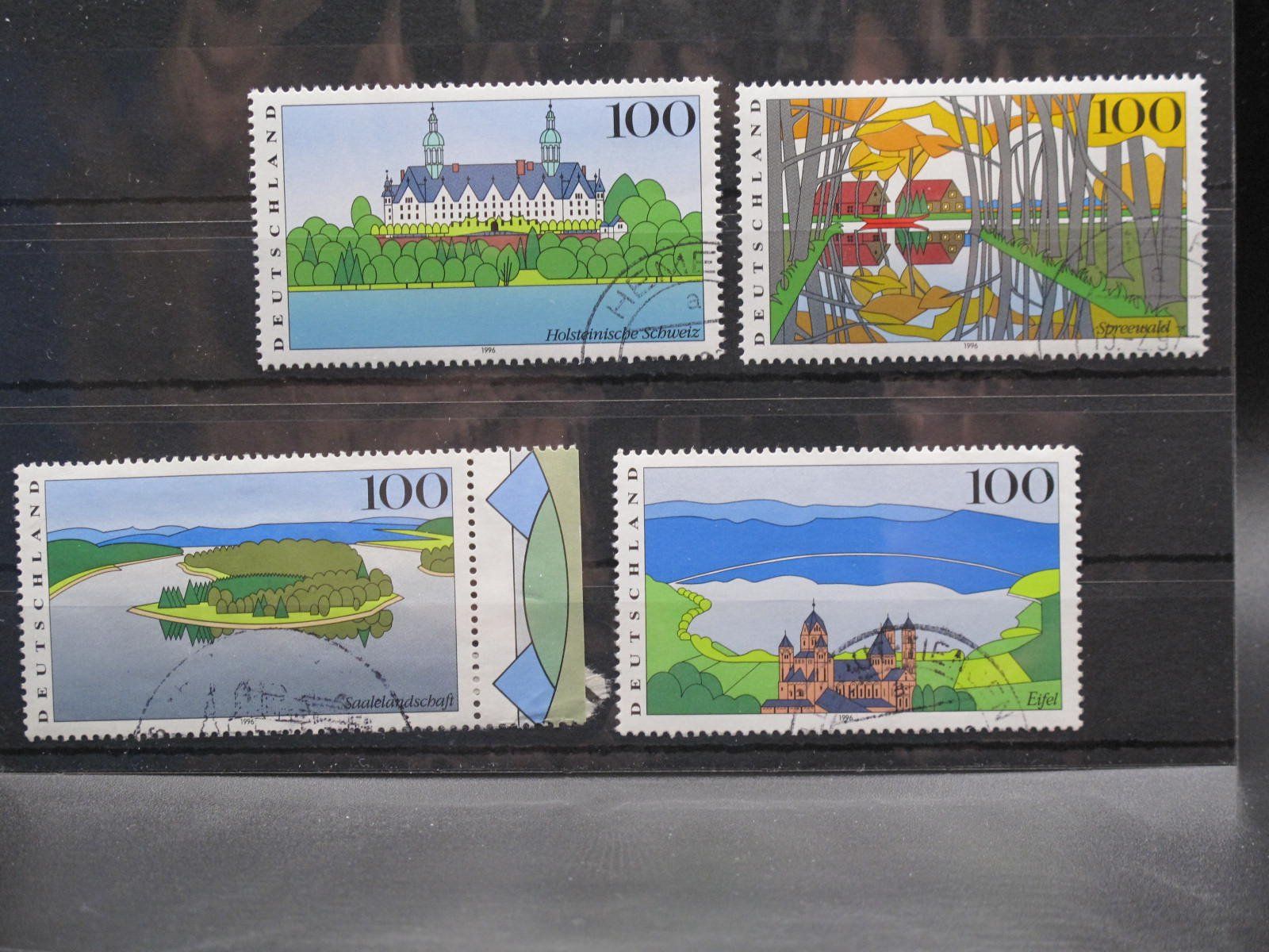 Tutti i francobolli: BRD 1996 Bilder Deutschlands IV gest. – Usato da Wil SG venduto da fva01