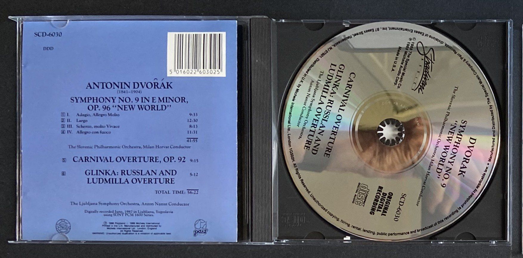 CD: Klassik CD Dvorak "New World Symphony" – Usato da Böckten venduto da Hansi36 1