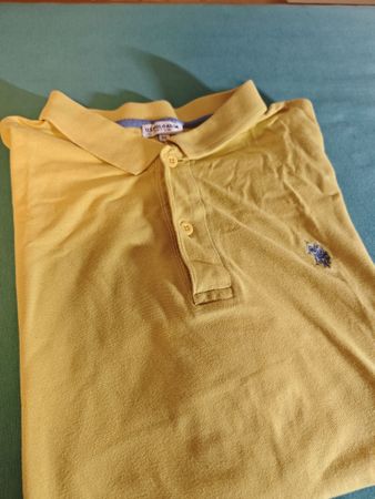 U.S. Polo Assn.Poloshirt, Grösse 3XL, Goldgelb,(Top Zustand)