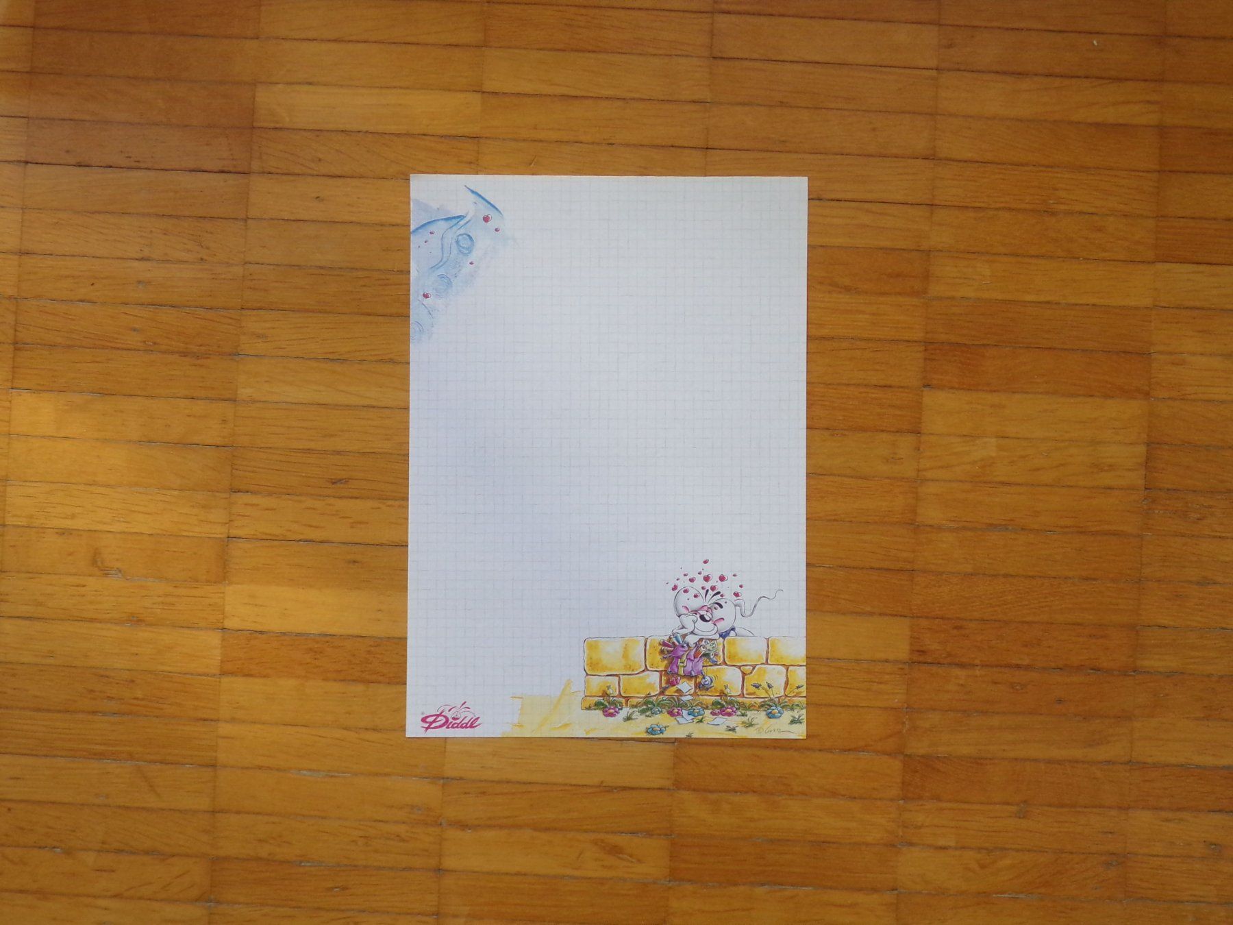 Carta: Diddl Blatt  A4  ALT  Nr. 77 – Usato da Winterthur venduto da Jessi_di