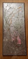 Painting: "Pink Day", 25 x 58 cm canvas frame