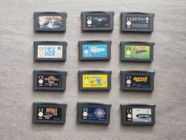 Gameboy Advance Nintendo GBA Spiele Bundle