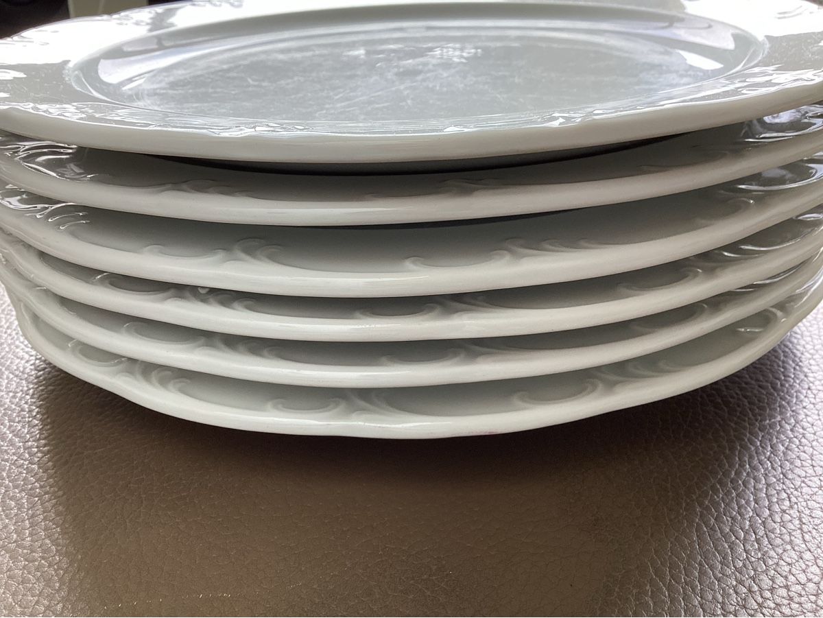Rosenthal Piatti: Rosenthal Monbijou, 6 Speiseteller – Usato da Salenstein venduto da Esprit57 2