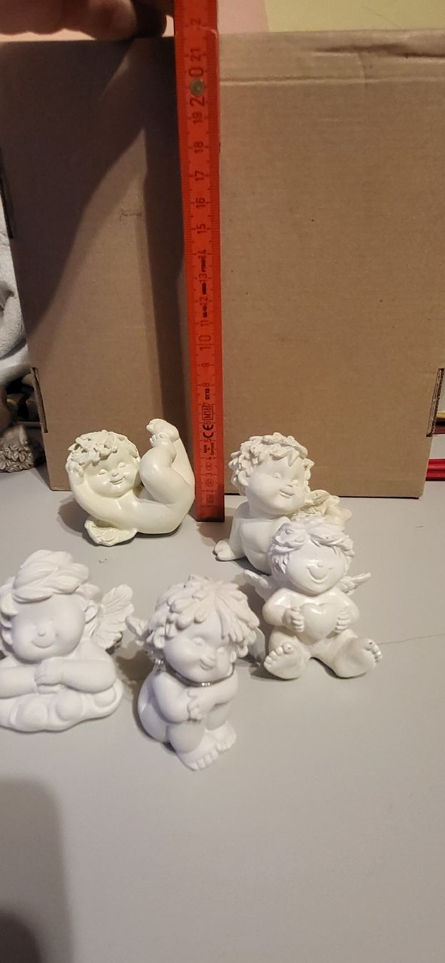 Statuette: 5 Igor Engel verschiedene. Grössen aus Sammlung – Usato da Schweizersholz venduto da fuchs06 1