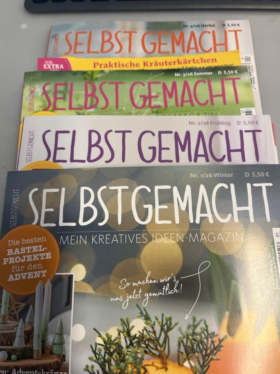 Riviste & Magazine: Selbstgemacht Hefte 2026 – Usato da Kaltbrunn venduto da Speer1950