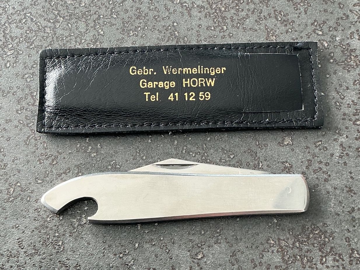 Coltelli tascabile: Taschenmesser / Sachmesser mit Etui /  Vintage – Usato da Horw venduto da adler65