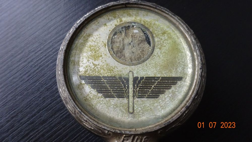 BOUCHON DE RADIATEUR voiture ancienne verre femme nue s'étirant LALIQUE FRANCE EUR 221,12 - FR