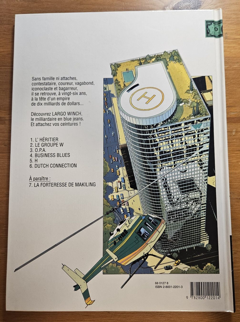 Fumetti: Largo Winch N 6 E.O. (T.T.B.E.) Dutch connection – Usato da Prévonloup venduto da bitume1975 2