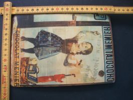 Nicht ganz altes Blechschild ca. 15 x 21cm Chocolat Menier