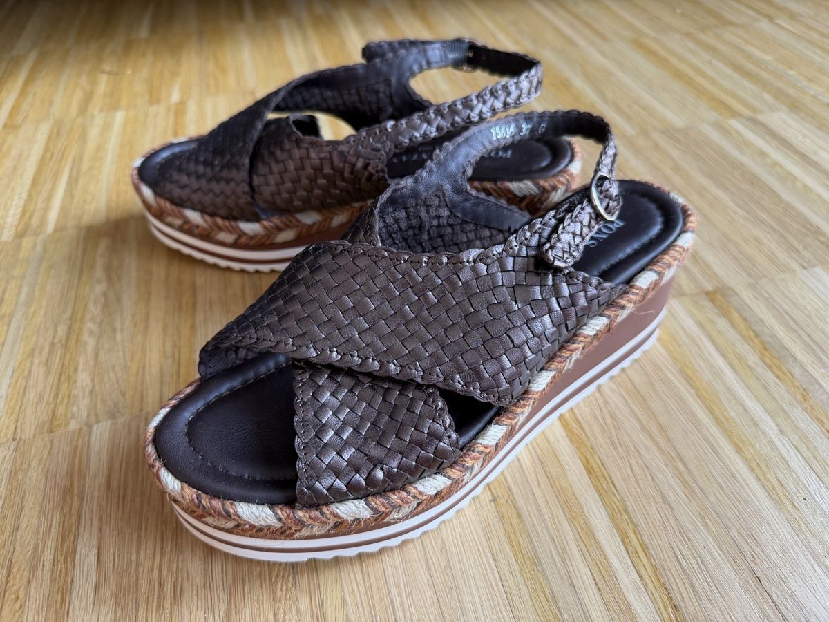 Pons Quintana Damenschuhe: Pons Quintana Leather Sandals Size 37, New – Neu (gemäss Beschreibung) aus Brugg AG von Winter789 1