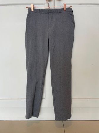Pantalon femme gris à carreaux Stradivarius – Taille XS
