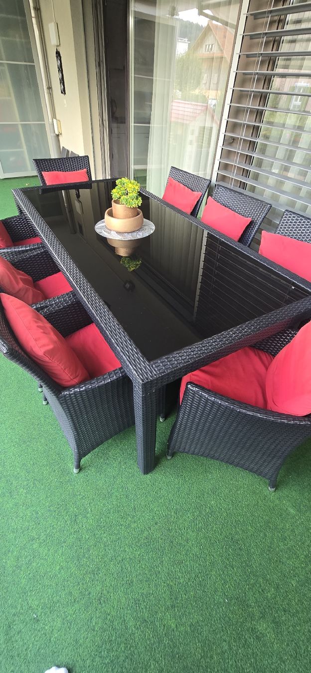 Tischset: Gartentisch-Set mit 8 Stühlen – Gebraucht aus Ettiswil von BlackDiamond_10 3