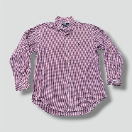 Ralph Lauren vintage checkered chemise shirt Hemd Herren L