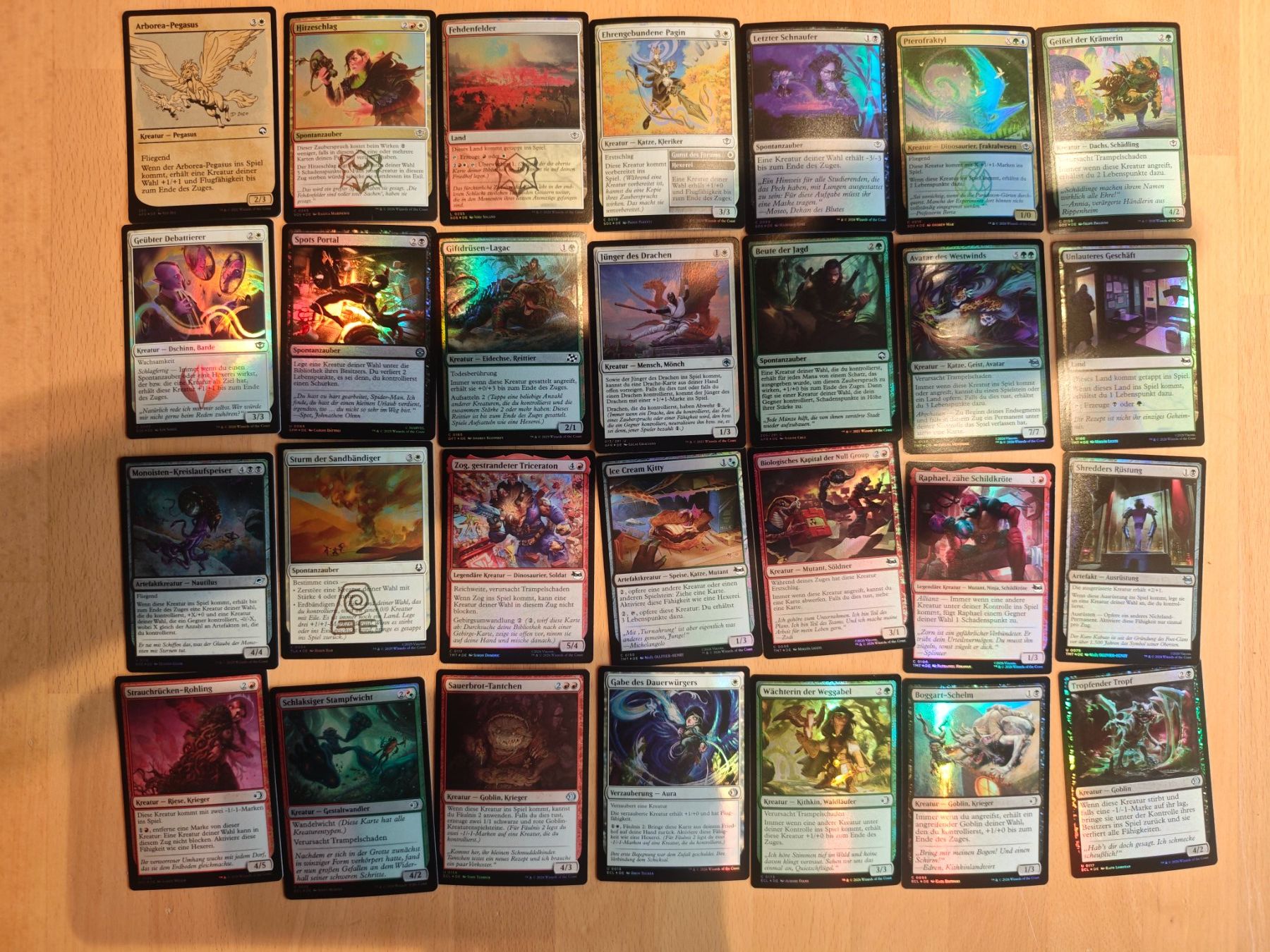 Magic The Gathering Carte collezionabili: MtG Foil Commons und Uncommons in deutsch – Usato da Wolfwil venduto da Rarak