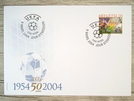 TR65 Enveloppe + Timbre Suisse 2004