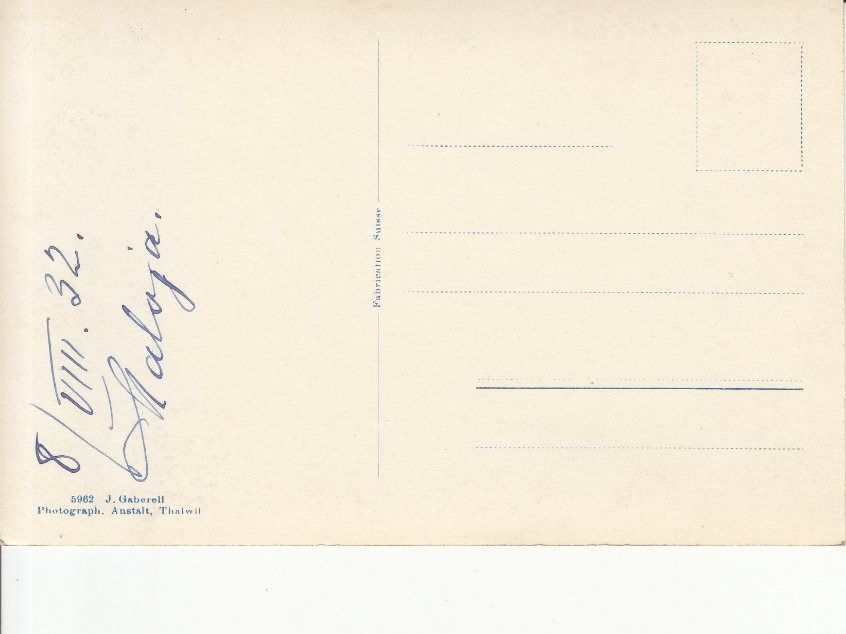 Ansichtskarten: Lago di Lunghino 1932 – Gebraucht aus Bürglen TG von StampGraf 1